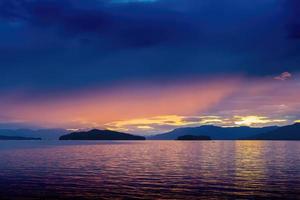 Sunset Along Endicott Arm, Alaska photo