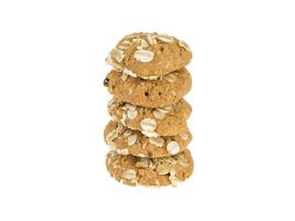 Soft oatmeal cookies. photo