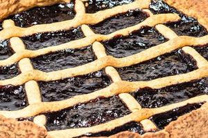 Tart blueberry pie photo