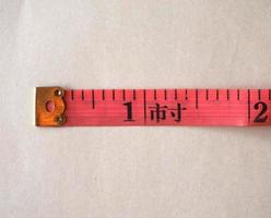 Tailor tape ruler in Cun Chinese Inch photo