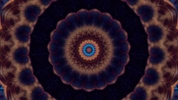 4K abstract background. Dynamic moving fantasy loop. Kaleidoscope. video