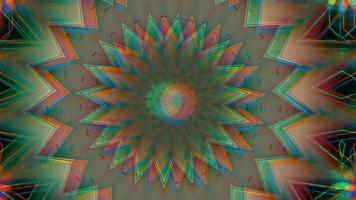 4K abstract background. Dynamic moving fantasy loop. Kaleidoscope. video