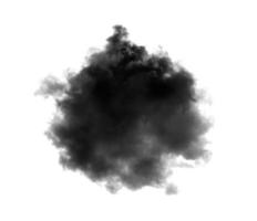 black clouds on white background photo