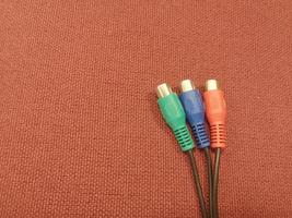 multicolored female connectors photo