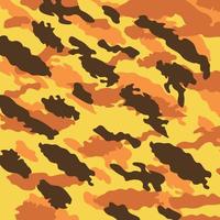 orange camouflage abstract stripes seamless pattern military vector for print clothing