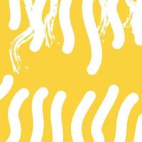 abstract line waves pattern yellow white background ready for your design vector