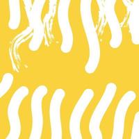 abstract line waves pattern yellow white background ready for your design vector