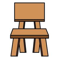 Cartoon Chair.vector illustration vector