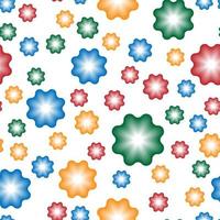 colorful flower seamless pattern perfect for background or wallpaper vector