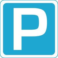 Street Parking Sign Symbol