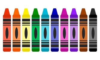 9,000+ White Crayons Stock Illustrations, Royalty-Free Vector