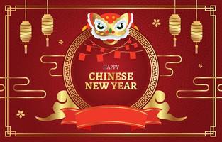 Chinese New Year Background vector