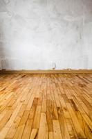 Empty Floor and Painted Walls photo