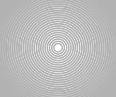 patrón de círculo abstracto anillo de color blanco y negro. Ilustración de vector abstracto para onda de sonido, gráfico monocromo.