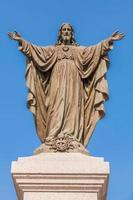 Outdoor Statue of Jesus photo