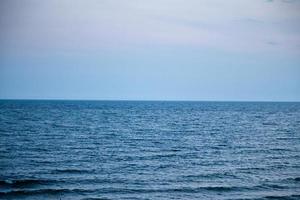 Horizon of sea and sky photo