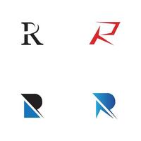 Letter R Logo Template vector icon design