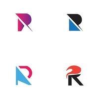 Letter R Logo Template vector icon design