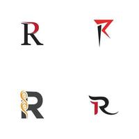 Letter R Logo Template vector icon design