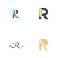 Letter R Logo Template vector icon design