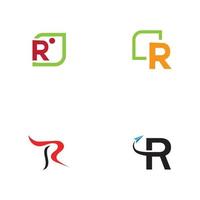 Letter R Logo Template vector icon design