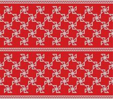 christmas sweater pattern vector