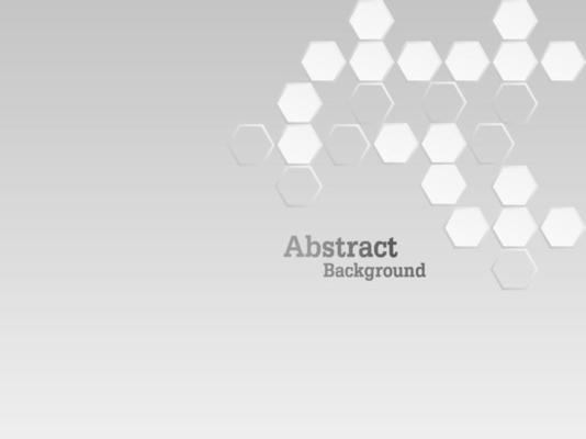 Concept abstract hexagon background. Technology  on white background.  Embossed Hexagon , honeycomb ,light and shadow. Vector illustration.