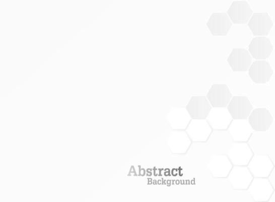 Concept abstract hexagon background. Technology  on white background.  Embossed Hexagon , honeycomb ,light and shadow. Vector illustration.