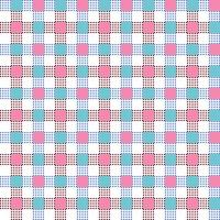 Set of 6 Gingham pattern set.  seamless patterns. Abstract geometric backgrounds. Traditional classic Gingham tablecloth pattern. dress, skirt, napkin, or other Easter holiday textile design.Vector. vector