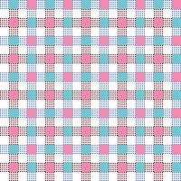 Set of 6 Gingham pattern set.  seamless patterns. Abstract geometric backgrounds. Traditional classic Gingham tablecloth pattern. dress, skirt, napkin, or other Easter holiday textile design.Vector. vector