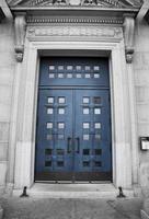 St-Joseph Oratory, blue door photo