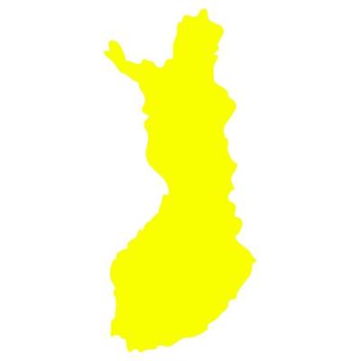 Finland map on a background