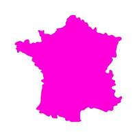 France map on background vector