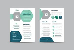 Business Case study or Marketing Sheet and Flyer Design