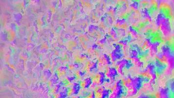 Abstract multicolored textured liquid background video