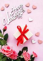 Valentine day romantic background photo