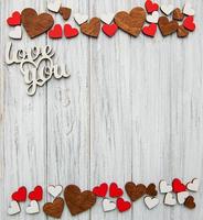 Valentine day romantic background photo