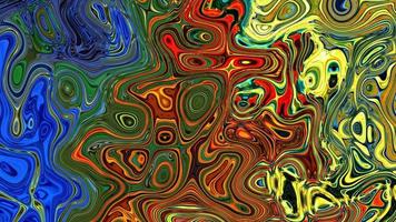 abstrait multicolore texturé avec des bulles. video
