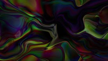 sfondo liquido sfumato multicolore astratto. video