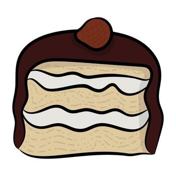 Cake Slice Concepts vector