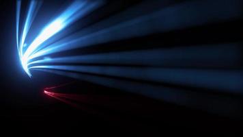 Abstract Glowing 3d Light Strokes Background video