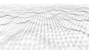 boucle de fond fx lignes ondulantes numériques abstraites video