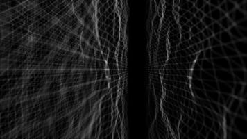 Abstract Digital Waving Lines Fx Background Loop video