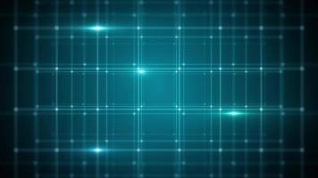 Abstract Technology Background With Grid Data Zooming In Loop video