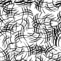 abstract seamless vector pattern chaotic curved lines of different colors on contrasting background