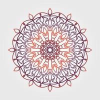 decorative concept abstract mandala illustration. vector