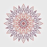 decorative concept abstract mandala illustration. vector