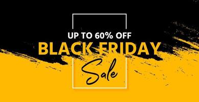 abstract background black friday beautiful yellow style vector