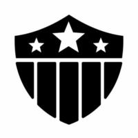 USA Badge Icon Black.eps vector