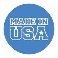 Made in USA Icon Blue.eps vector